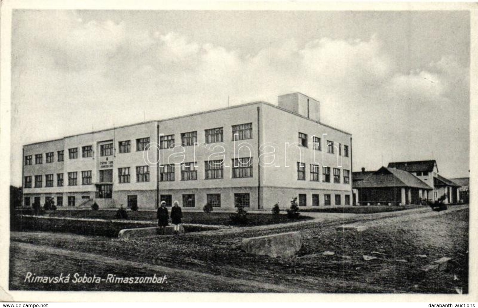 T2/T3 Rimaszombat, Rimavská Sobota; Státne Skola / Állami Iskola épülete / State School Building (EK) - Sin Clasificación