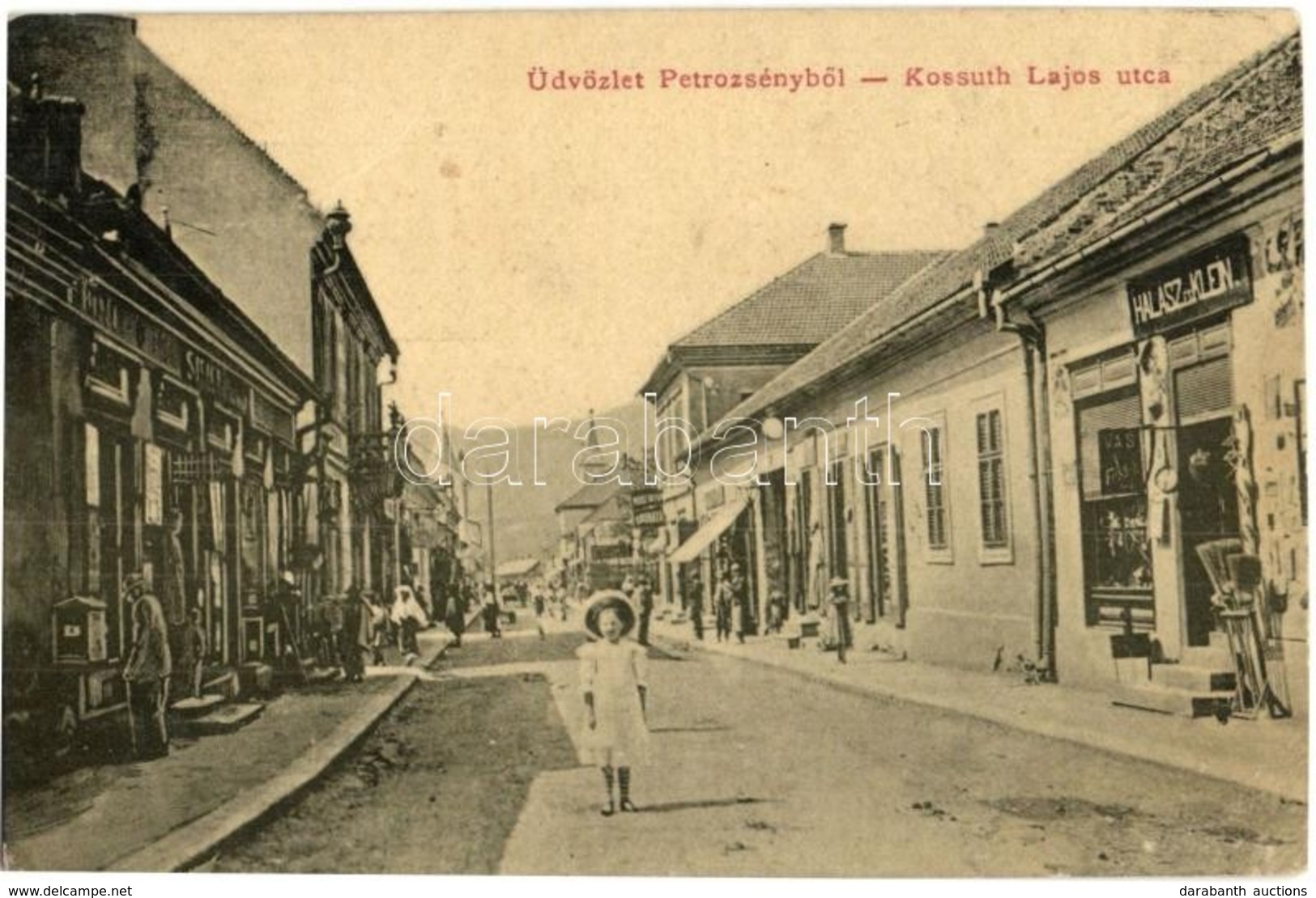 T2/T3 1909 Ruttka, Vrutky; Iskola Tér Diákokkal, Cukrászda. W.L. Bp. 5860. Kiadja A Felvidéki Magyarság Nyomdája / Schoo - Sin Clasificación