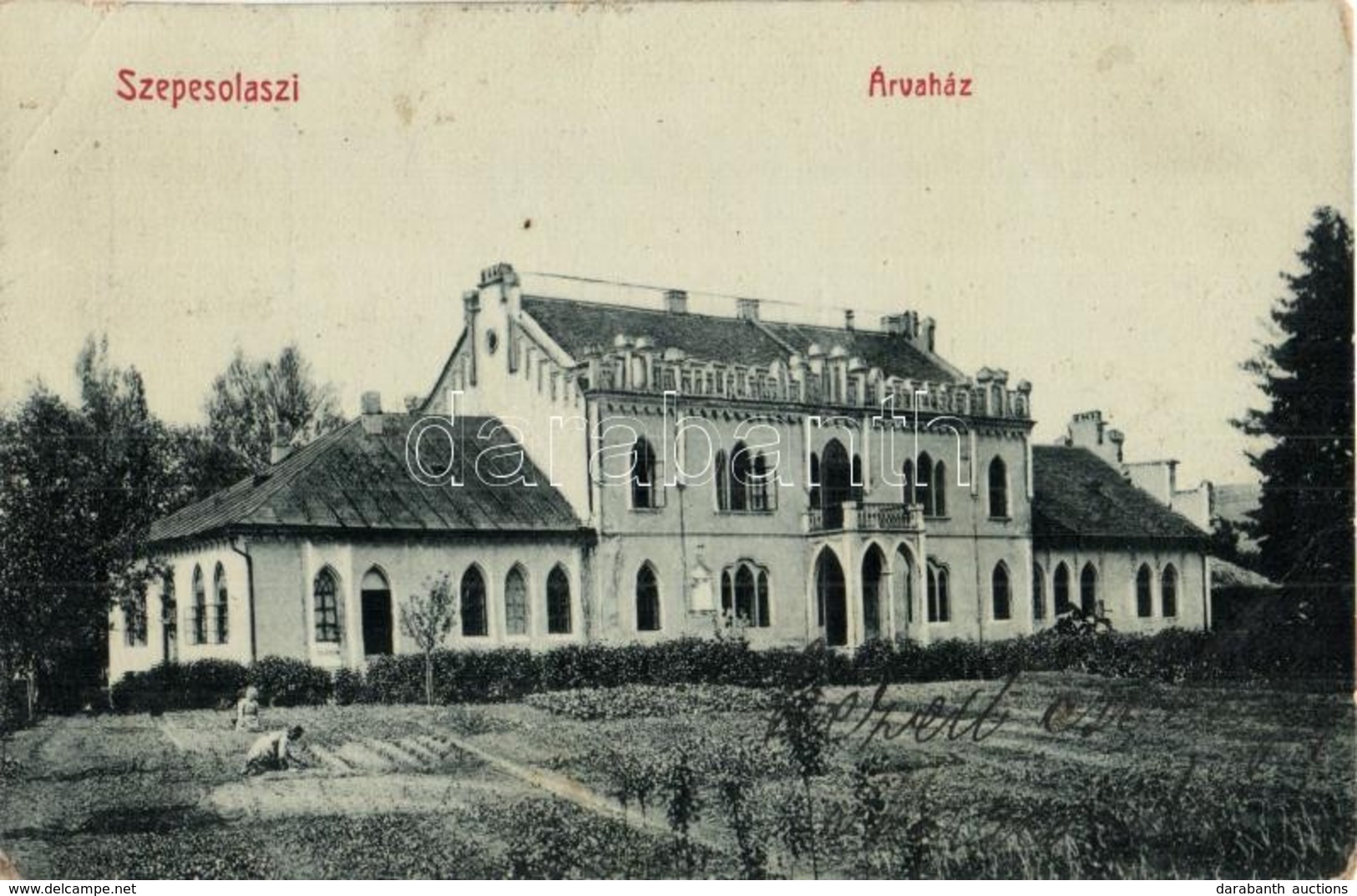 T2/T3 Szepesolaszi, Spisské Vlachy; Árvaház. W. L. Bp. 2781. Kiadja Komlós Károly / Orphanage (EK) - Sin Clasificación