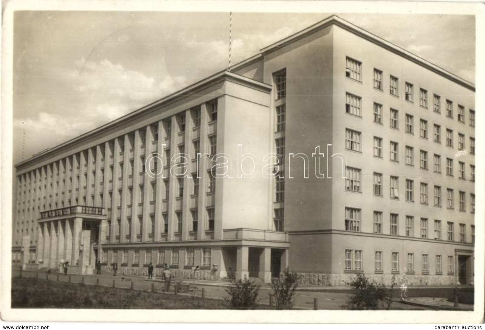 T2 Ungvár, Uzhorod; Zemsky úrad / Megyeház / County Hall 'vissza' So. Stpl - Non Classificati