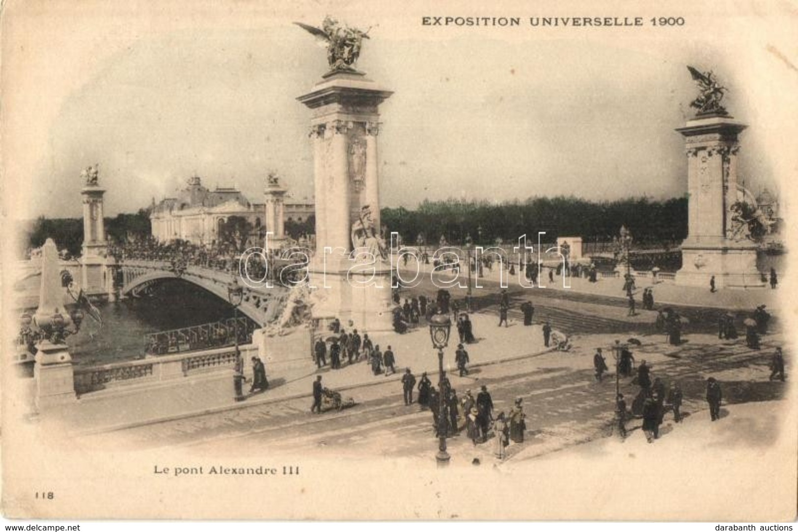 * T2/T3 1900 Paris, Exposition Universelle. Le Pont Alexandre III / Bridge  (Rb) - Sin Clasificación