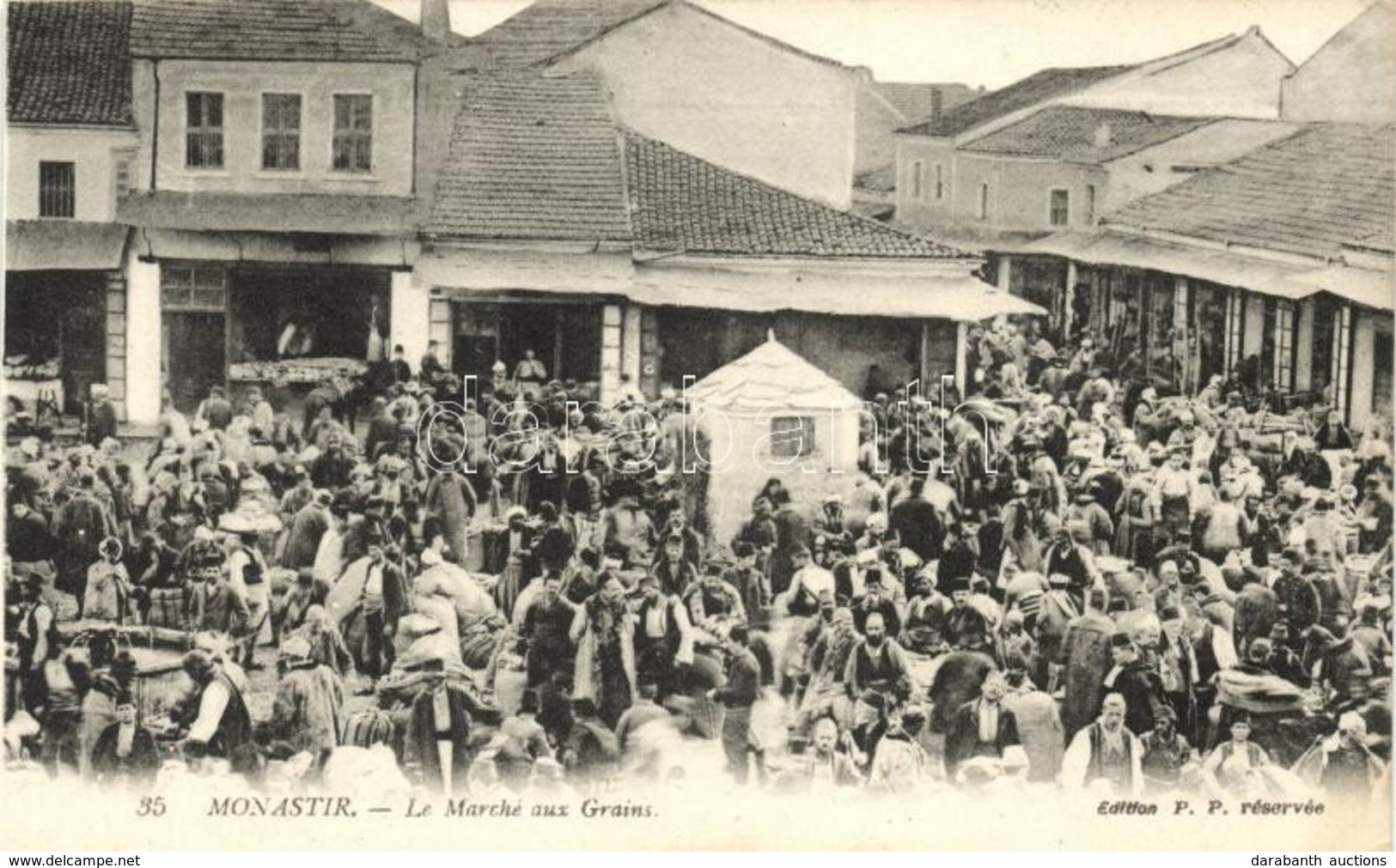 ** T1 Bitola, Monastir; La Marché Aux Grains / Grain Market - Ohne Zuordnung