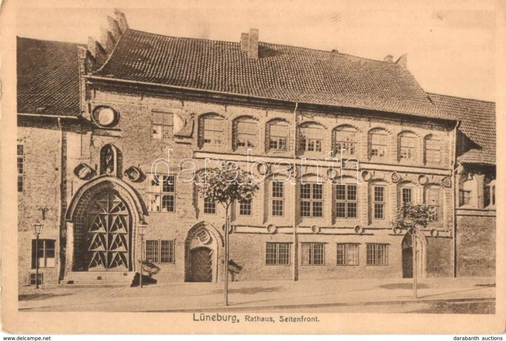 ** T2 Lüneburg, Rathaus, Seitenfront / Town Hall - Ohne Zuordnung