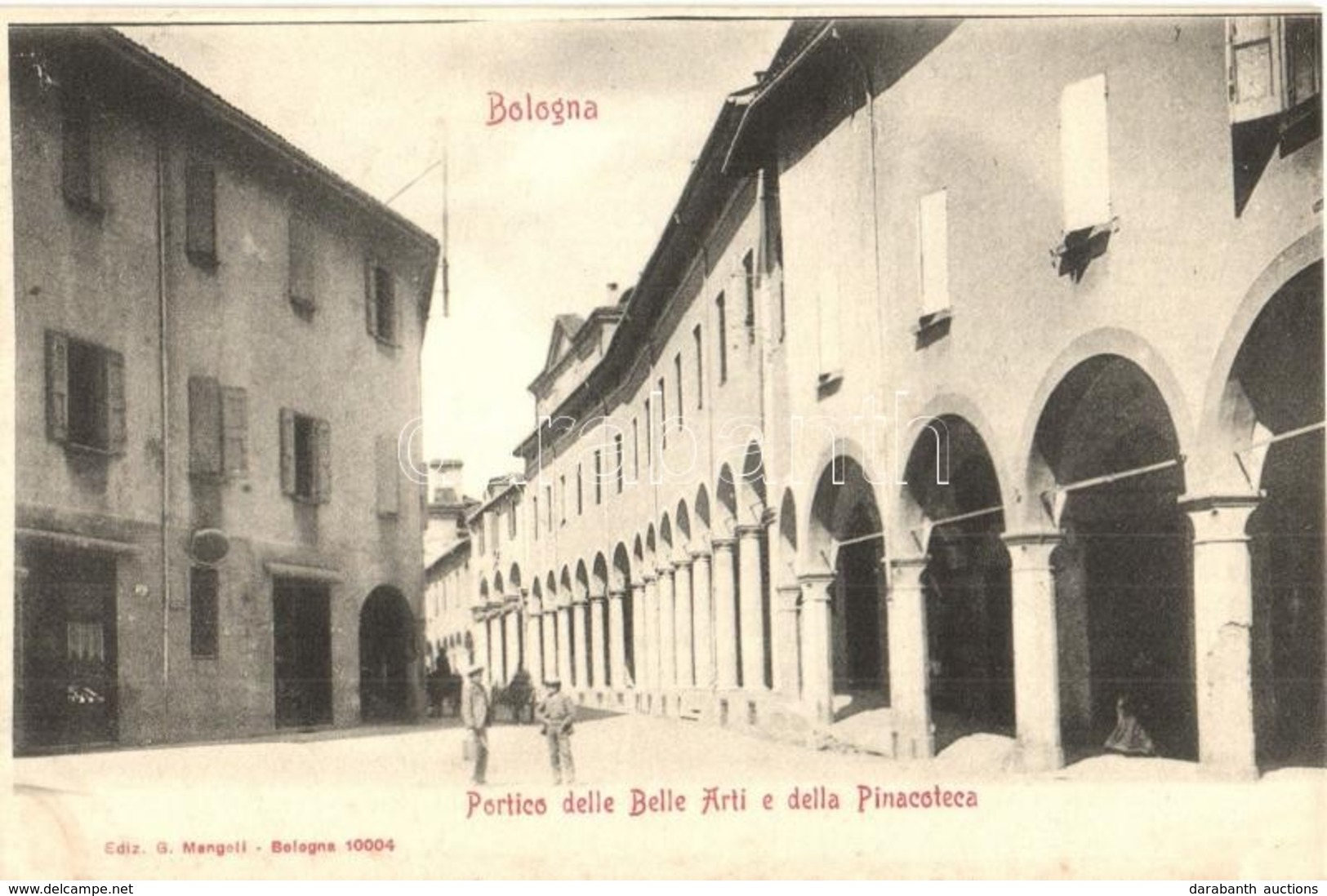 ** T1 Bologna, Portico Delle Belle Arti E Della Pinacoteca - Ohne Zuordnung