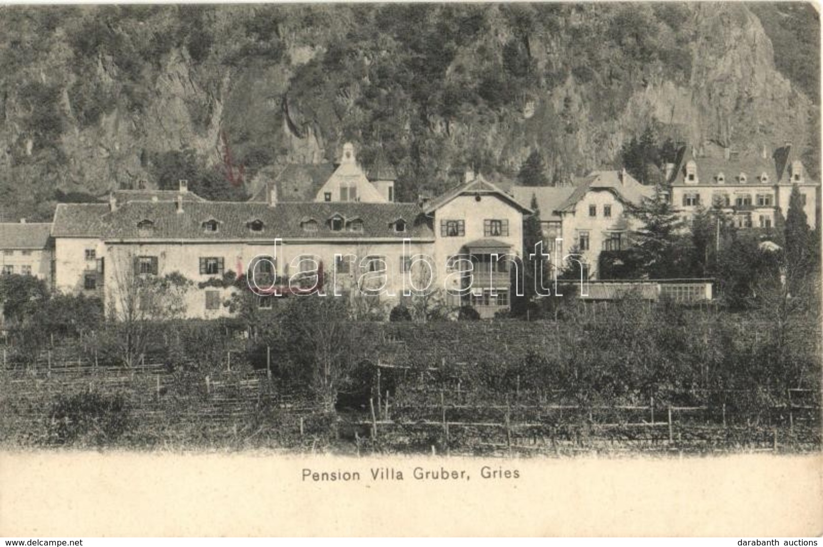 T2 Gries-San Quirino, Gries-Quirein (Bolzano, Bozen; Südtirol); Pension Villa Gruber + 1916 K.u.K. Reservespital In Boze - Ohne Zuordnung