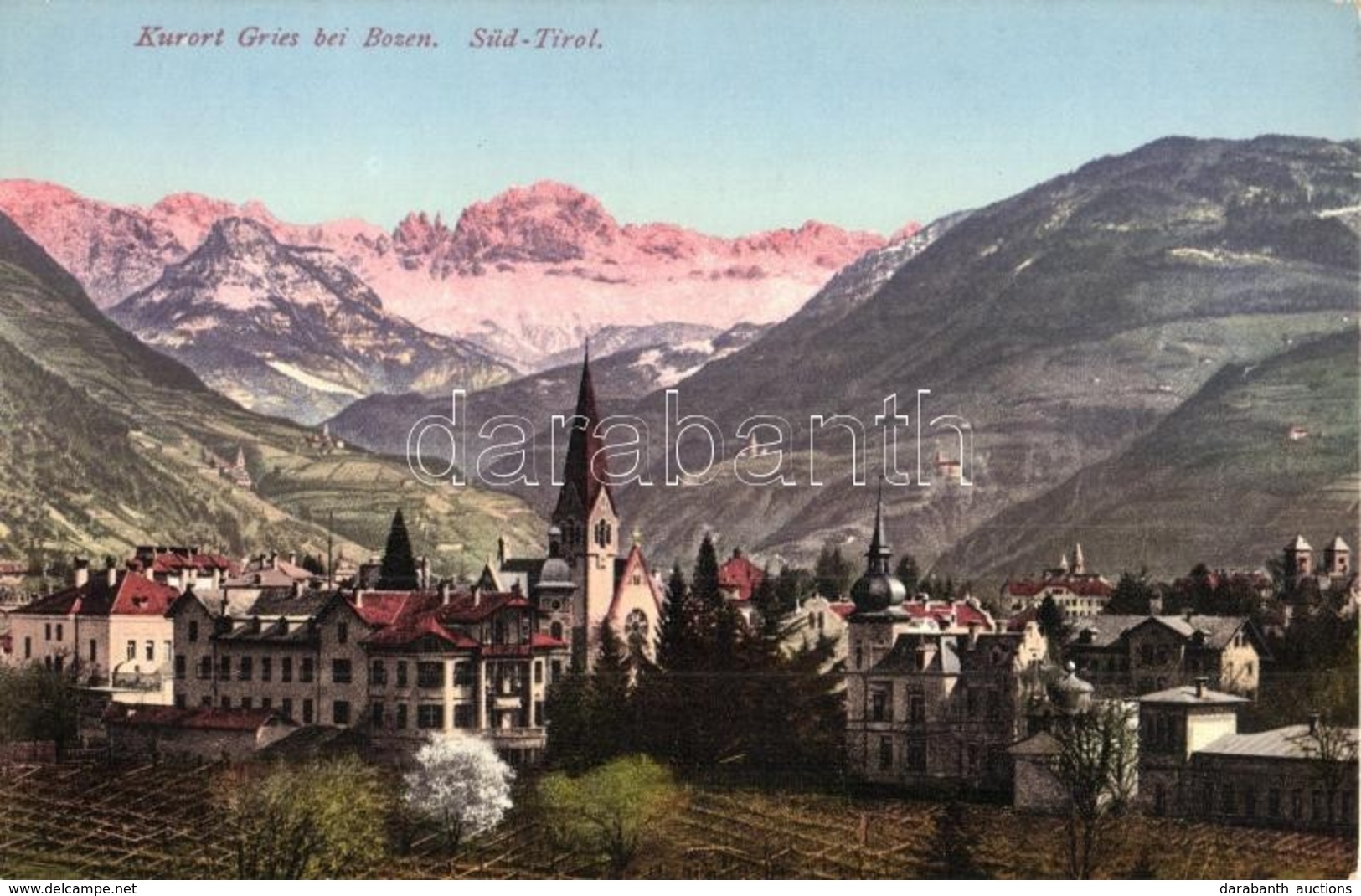 ** T1 Gries-San Quirino, Gries-Quirein (Bolzano, Bozen; Südtirol); Kurort / Spa Resort, Churches - Non Classés