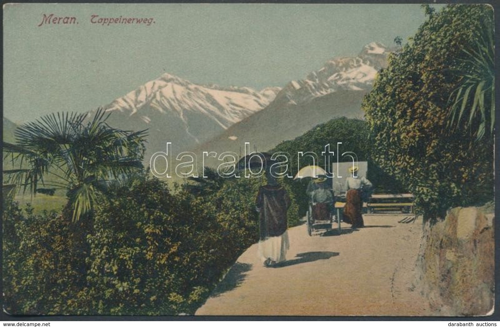 ** T3 Merano, Meran; Tappeinerweg / Promenade (wet Corner) - Ohne Zuordnung