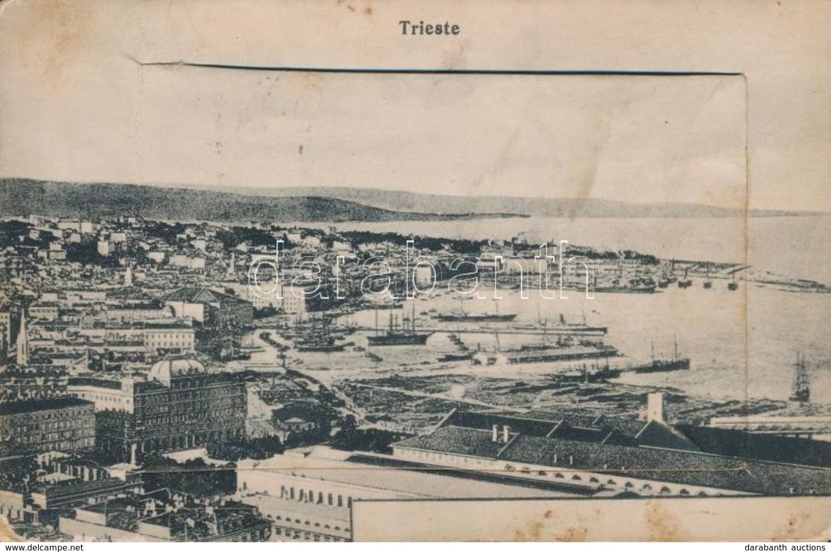 T2/T3 Trieste, Trst; Railway Station, Leporellocard With 10 Pictures (fl) - Sin Clasificación