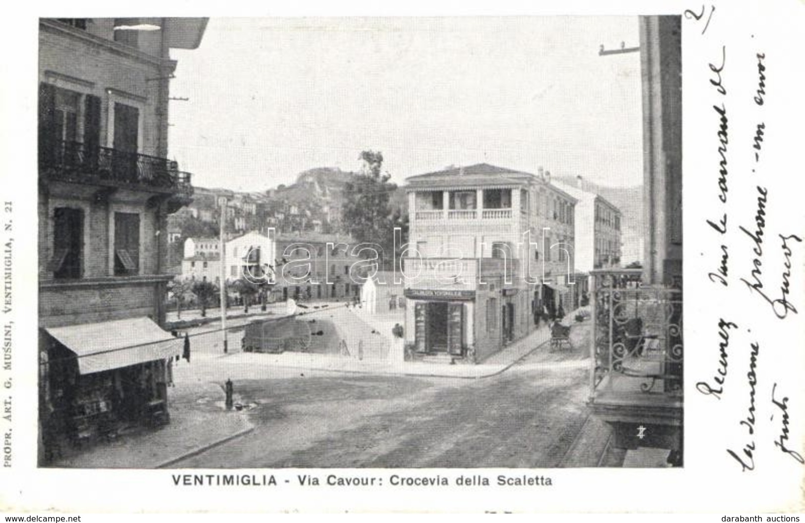 T2/T3 Ventimiglia, Via Cavour, Crocevia Della Scaletta / Street (EK) - Sin Clasificación