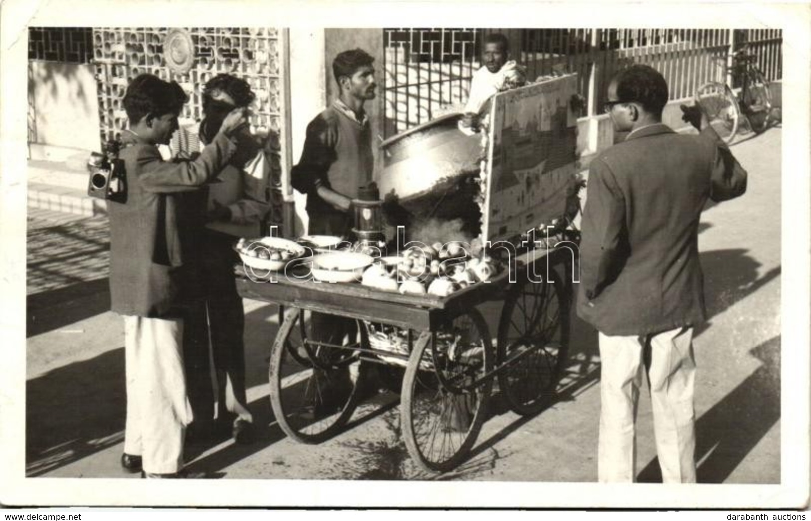 * T2/T3 1963 Karachi, Snacks On Mobile Shop (EK) - Ohne Zuordnung
