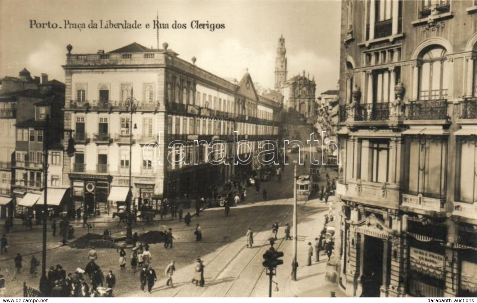 ** T1 Porto, Praca Da Liberdade E Rua Dos Clérigos / Square, Street - Ohne Zuordnung