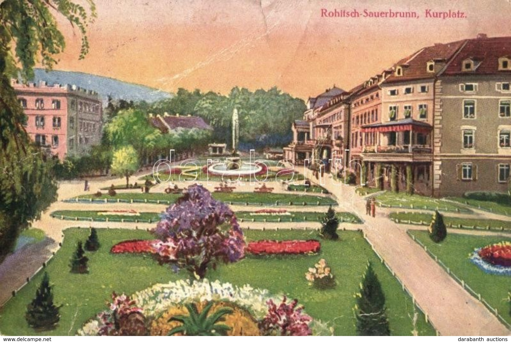 T4 Rogaska Slatina, Rohitsch-Sauerbrunn; Kurplatz / Spa Park (b) - Ohne Zuordnung