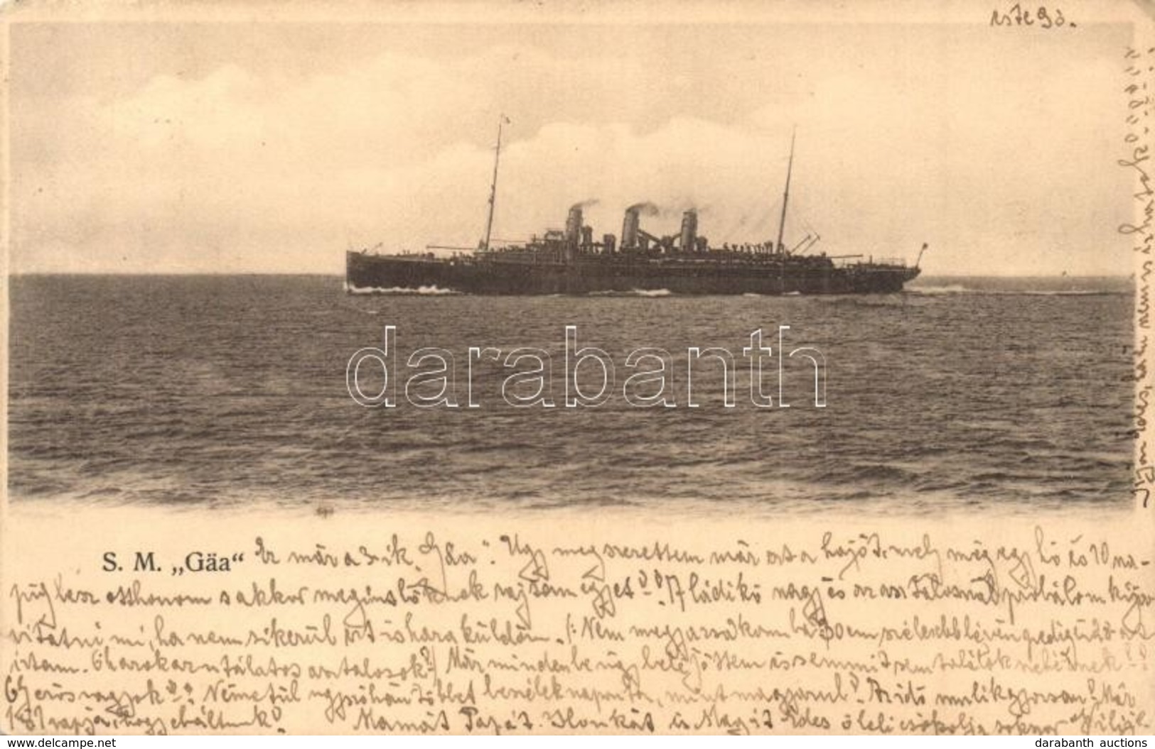 * T2/T3 SMS Gäa/Gaea (ex SS Fürst Bismarck) Torpedó Anyahajó, Tengeralattjáró Ellátóhajó és Lakóhajó / K.u.K. Kriegsmari - Ohne Zuordnung