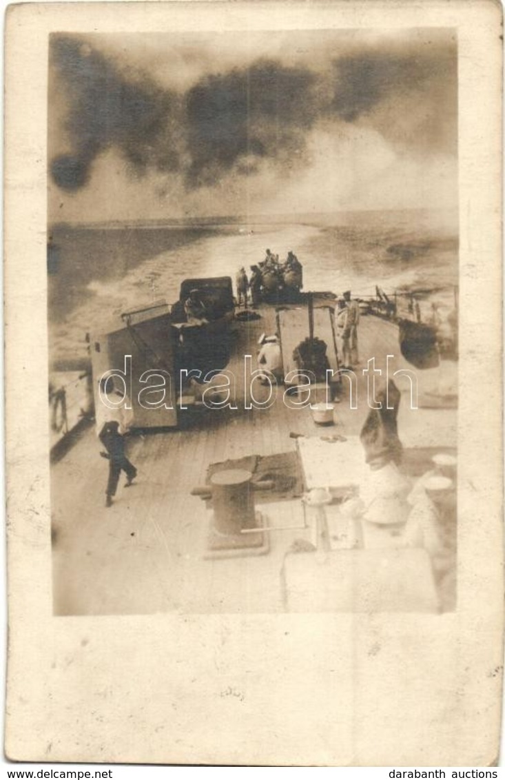 ** T2/T3 SMS Saida, K.u.K. Haditengerészet Helgoland-osztályú Gyorscirkálója / K.u.K. Kriegsmarine, SMS Saida. Photo - Ohne Zuordnung