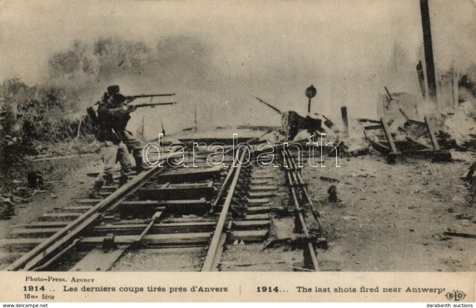 * T2/T3 1914 Les Derniers Coups Tires Pres D'Anvers / The Last Shots Fired Near Antwerp (EK) - Non Classificati