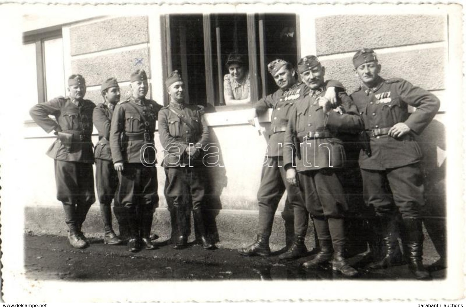 * T2 Erdélyi Bevonulás, Katonák Kitüntetésekkel / Entry Of The Hungarian Troops In Transylvania, Soldiers With Medals, I - Sin Clasificación