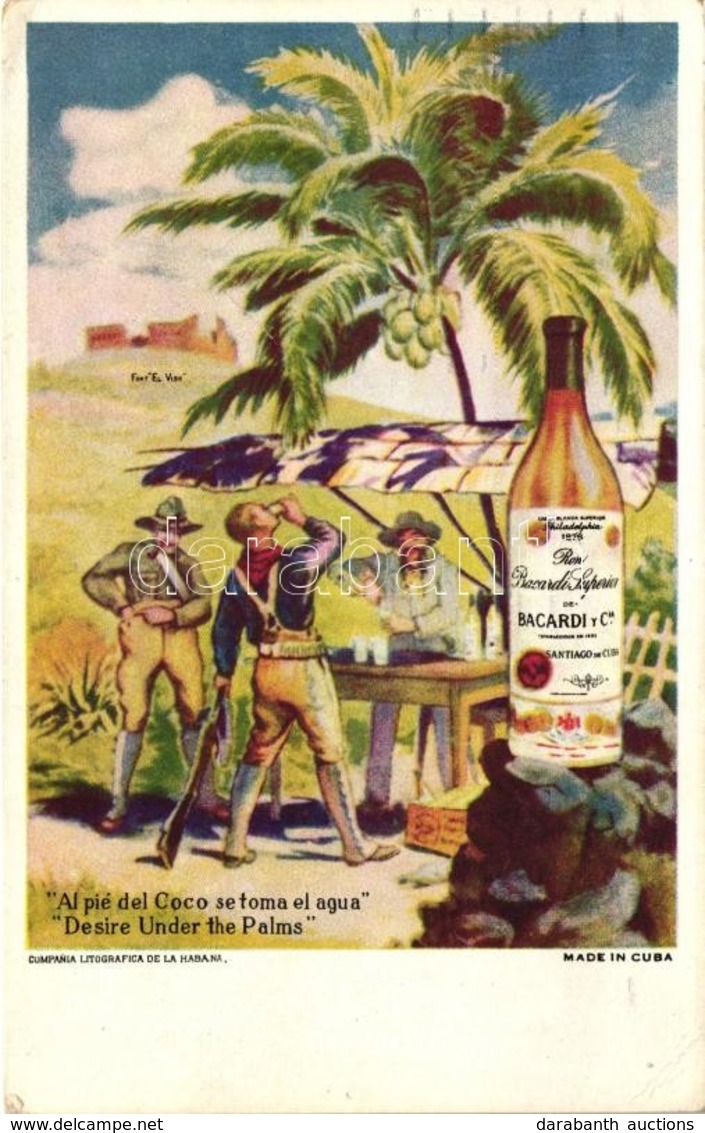 ** T2/T3 'Desire Under The Palms' Ron Bacardi Superior Advertisement - Ohne Zuordnung