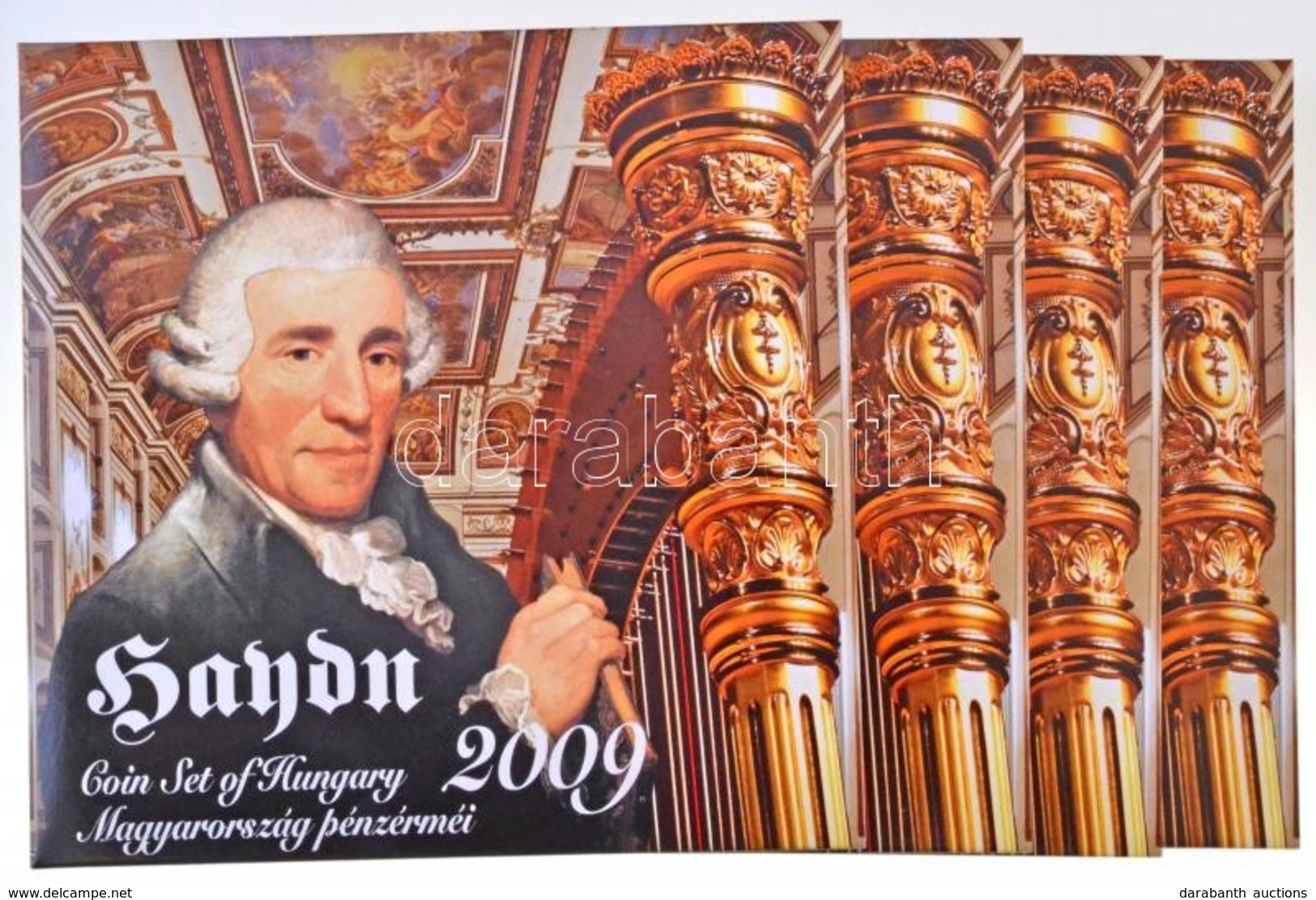 2009. 5Ft-200Ft 'Haydn' (7xklf) Forgalmi érme Sor, Benne 'Joseph Haydn' Ag Emlékérem (12g/0.999/29mm) (4x) T:PP
Adamo FO - Sin Clasificación