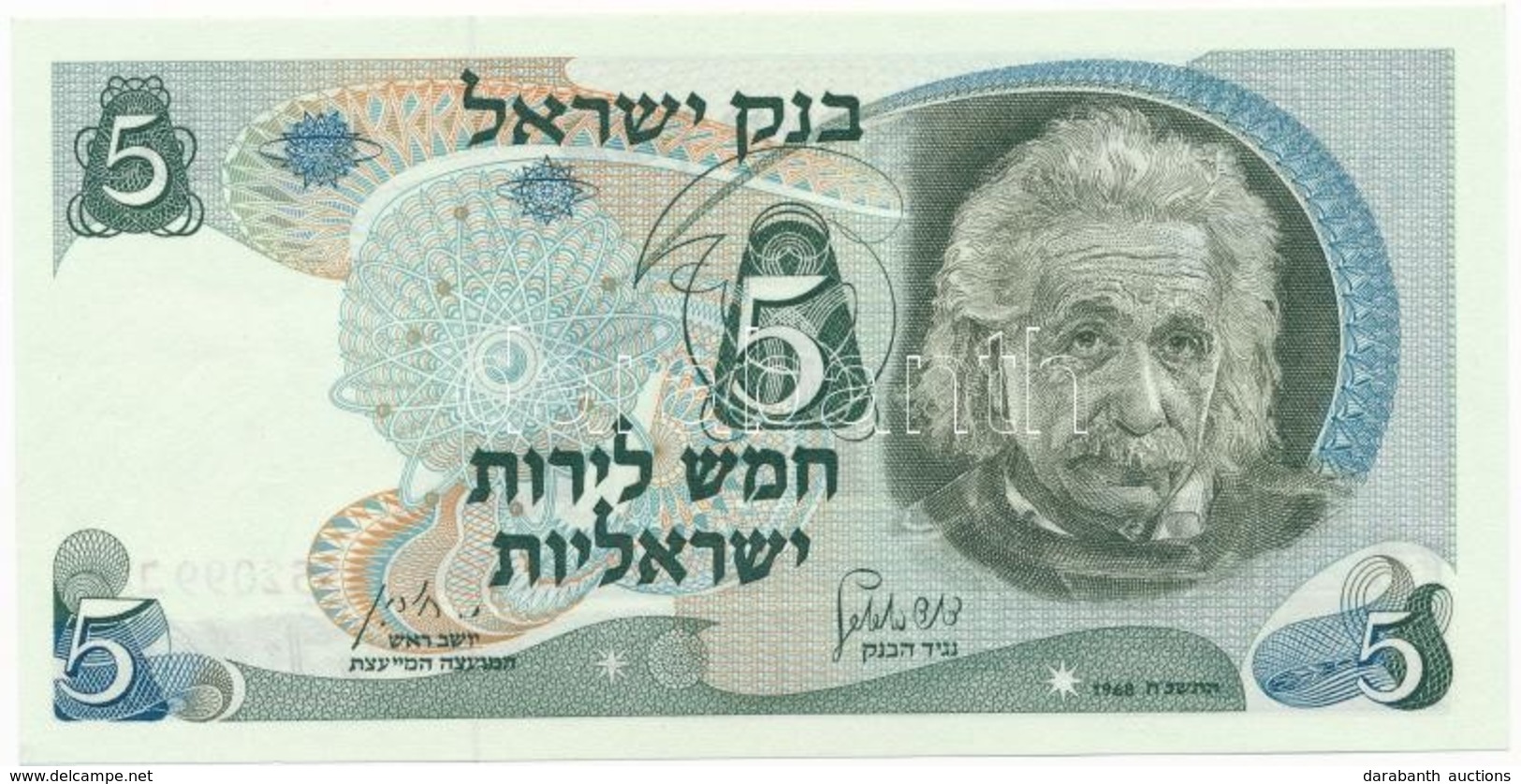 Izrael 1968. 5L T:I,I-
Israel 1968. 5 Lirot C:UNC,AU - Sin Clasificación