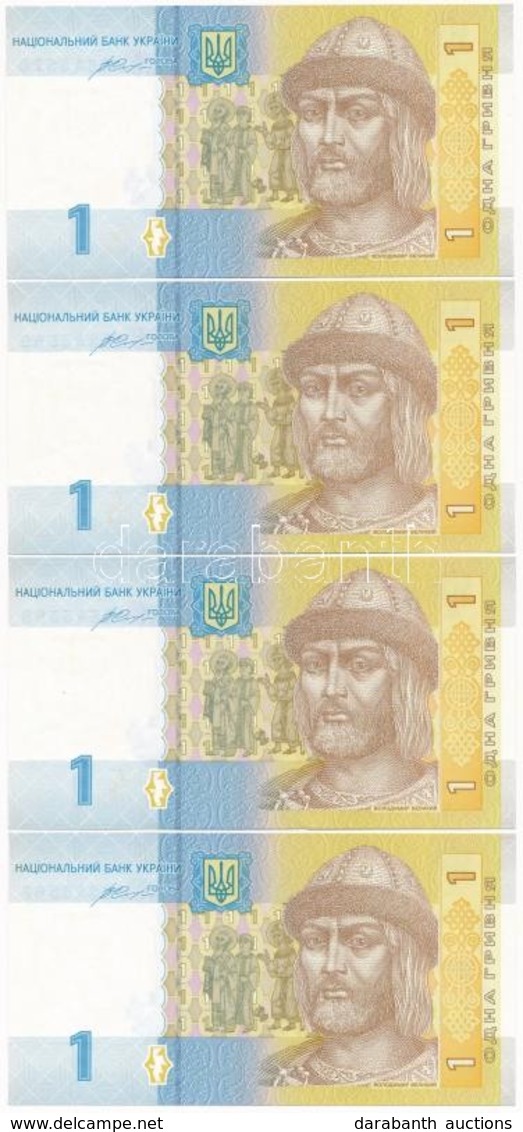 Ukrajna 2014. 100H (7x) Sorszámkövetők T:I
Ukraine 2014. 100 Hryvnien (7x) Sequential Serials C:UNC - Sin Clasificación