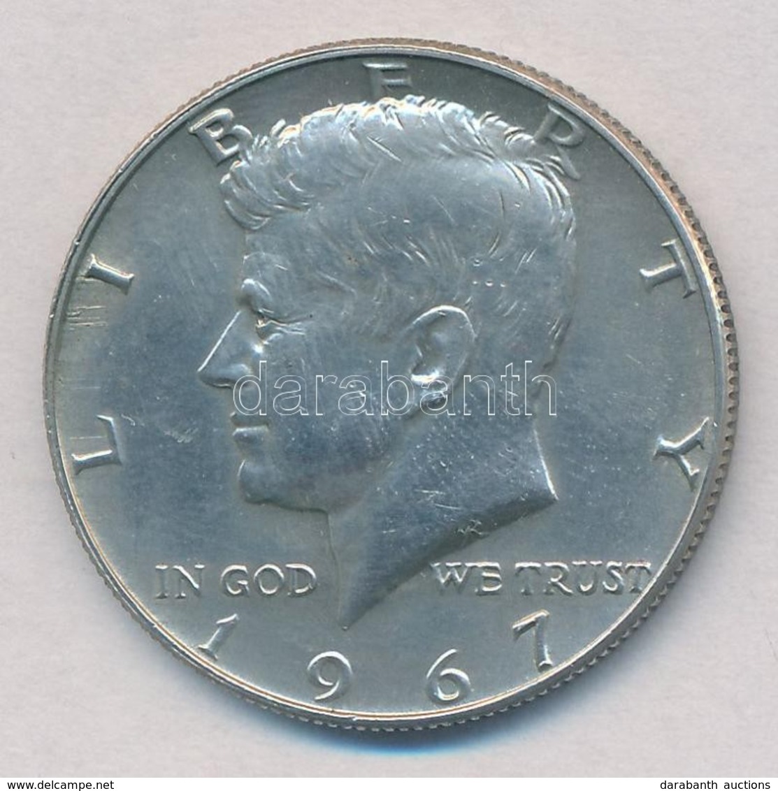 Amerikai Egyesült Államok 1967. 1/2$ Ag 'Kennedy' T:1-
USA 1967. 1/2 Dollar Ag 'Kennedy' C:AU - Ohne Zuordnung