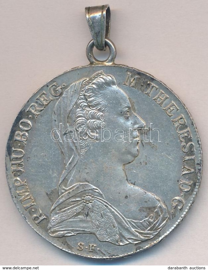 Ausztria 1780SF Tallér Ag 'Mária Terézia' Utánveret, Füllel T:1-  
Austria 1780SF Thaler Ag 'Maria Theresia' Restrike, W - Ohne Zuordnung