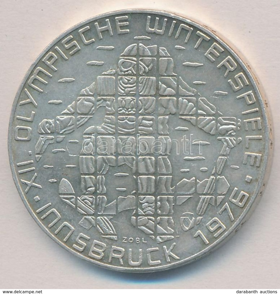 Ausztria 1976. 100Sch Ag 'Innsbruck - XII. Téli Olimpia / Síelő' T:2
Austria 1976. 100 Schilling Ag 'Winter Olympics Inn - Sin Clasificación