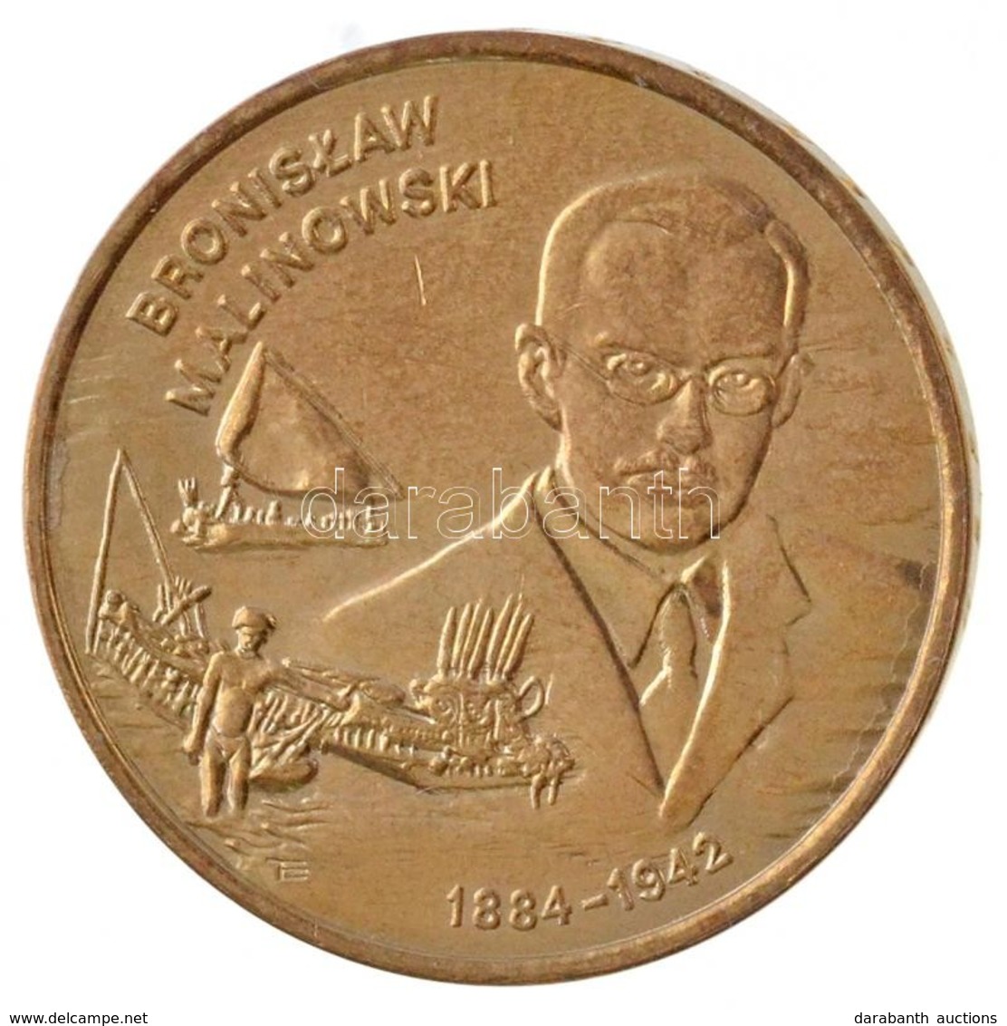 Lengyelország 2002. 2Zl Sárgaréz 'Bronsilaw Malinowski' T:1,1-
Poland 2002. 2 Zlote Brass 'Bronislaw Malinowski' C:UNC,A - Ohne Zuordnung