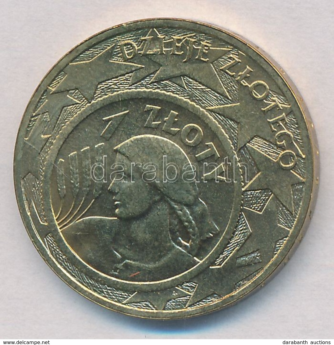Lengyelország 2004. 2Zl Sárgaréz '80 éves A Modern Zloty Pénzrendszer' T:1 
Poland 2004. 2 Zlotych Brass '80th Anniversa - Ohne Zuordnung