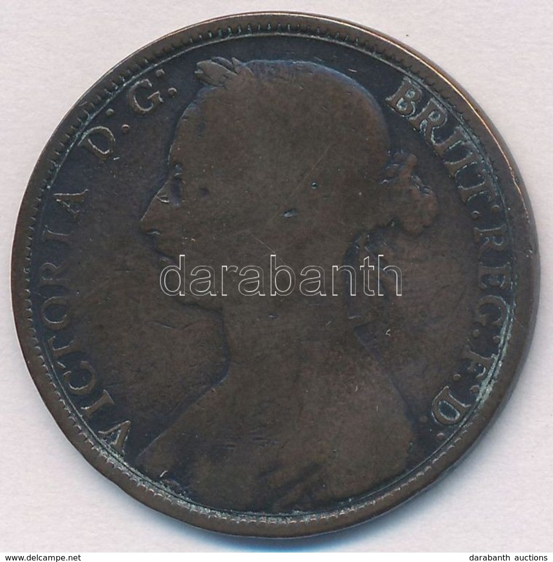 Nagy-Britannia 1891. 1p Br 'Viktória' T:3
Great Britain 1891. 1 Penny Br 'Victoria' C:F - Sin Clasificación