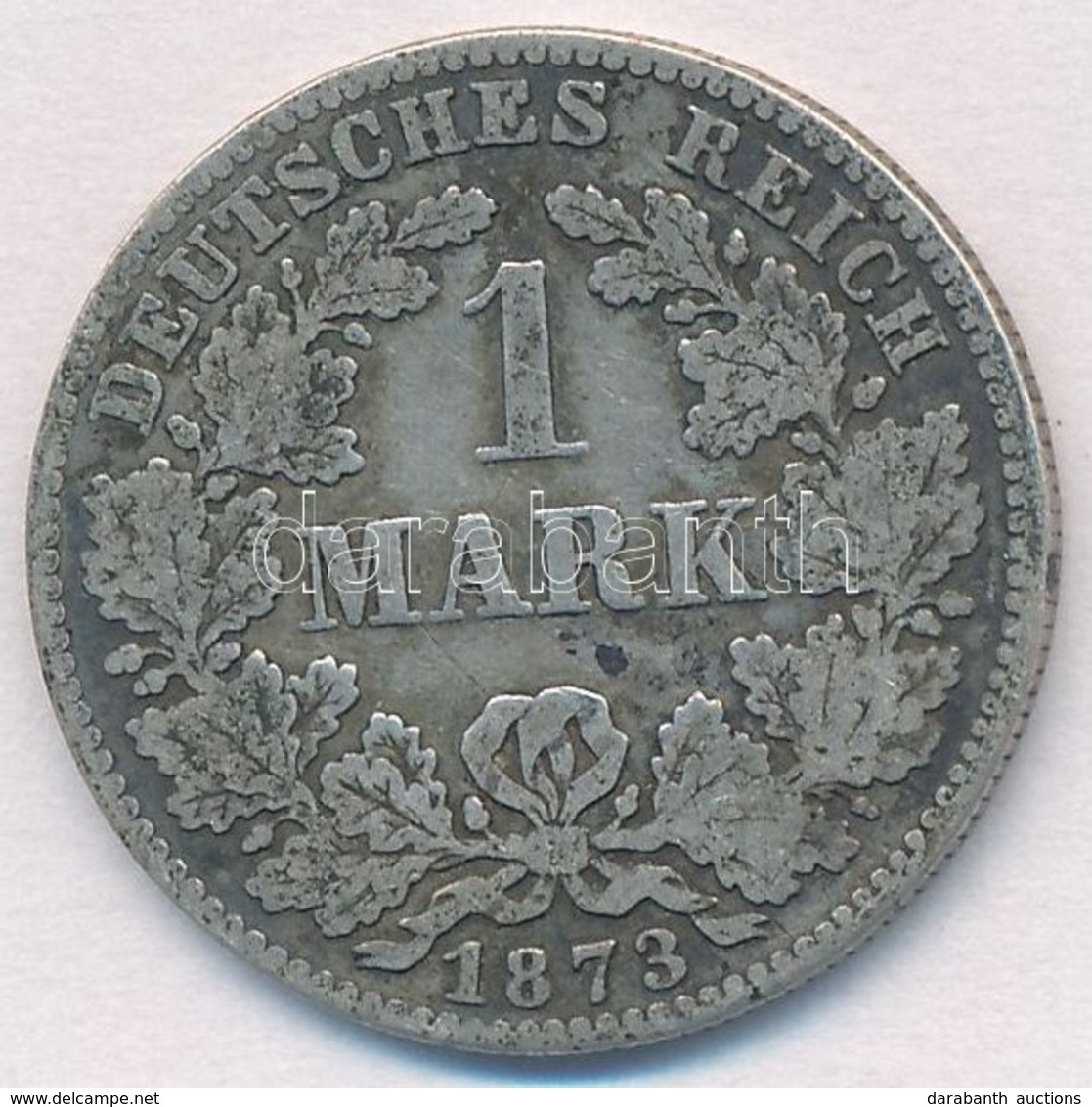 Német Birodalom 1873D 1M Ag T:2-,3 Patina
German Empire 1873D 1 Mark Ag C:VF,F Patina
Krause KM#7 - Ohne Zuordnung