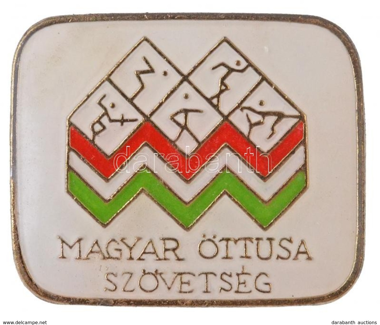 DN 'Magyar Öttusa Szövetség' Zománcozott Fém Jelvény (20x16mm) T:1- - Sin Clasificación