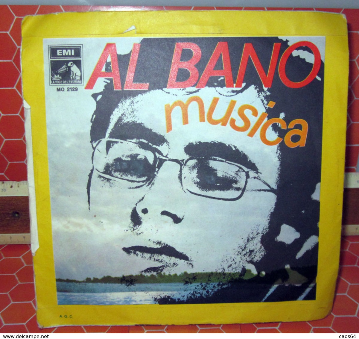 AL BANO IL RAGAZZO CHE SORRIDE  COVER NO VINYL 45 GIRI - 7" - Accessoires, Pochettes & Cartons