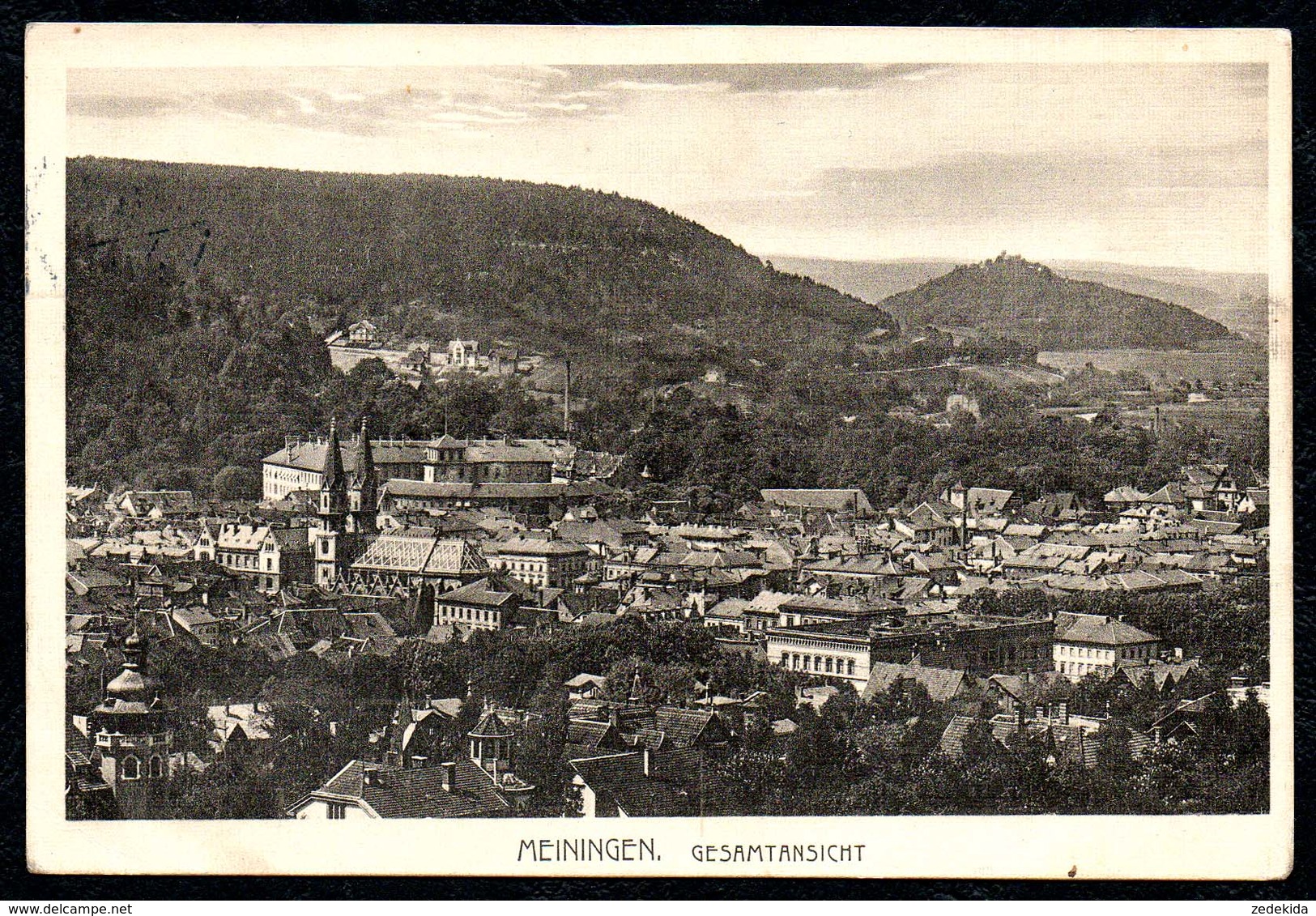 B7540 - Meiningen - Gesamtansicht - Feldpost 1. WK WW - Meiningen