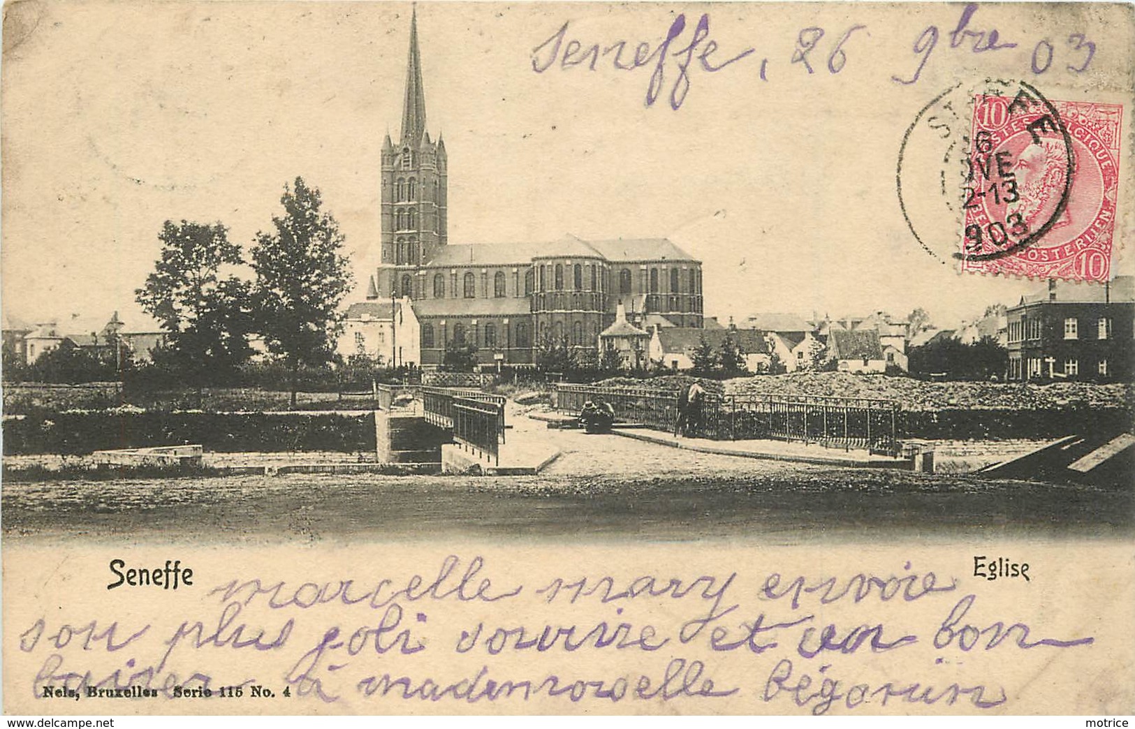 SENEFFE - L'église. - Seneffe