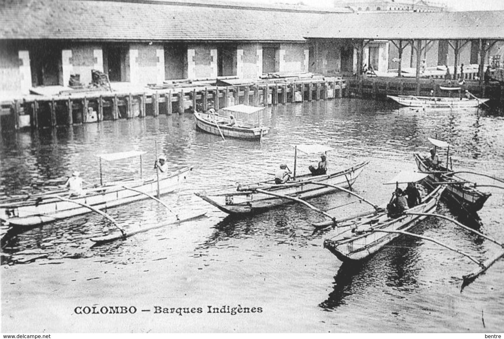 COLOMBO - Barques Indigènes - Sri Lanka (Ceylon)