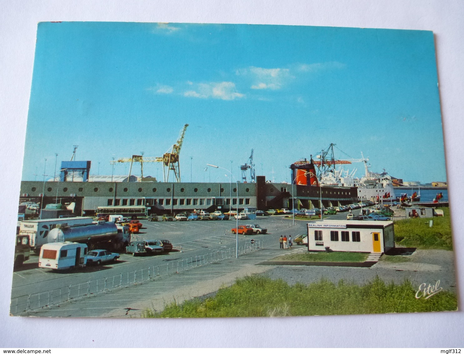 LOON-PLAGE (59) : AVANT PORT OUEST Départ Et Arrivée Des Car-ferries - Voir Les 2 Scans - Autres & Non Classés