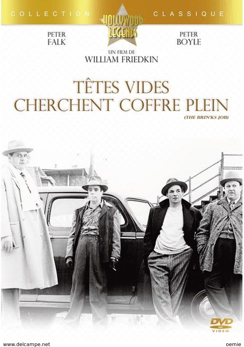 TETES VIDES CHERCHENT  COFFRE PLEIN   °°°° PETER FALK PERTER BOYLE  ( VOST ) - Komedie