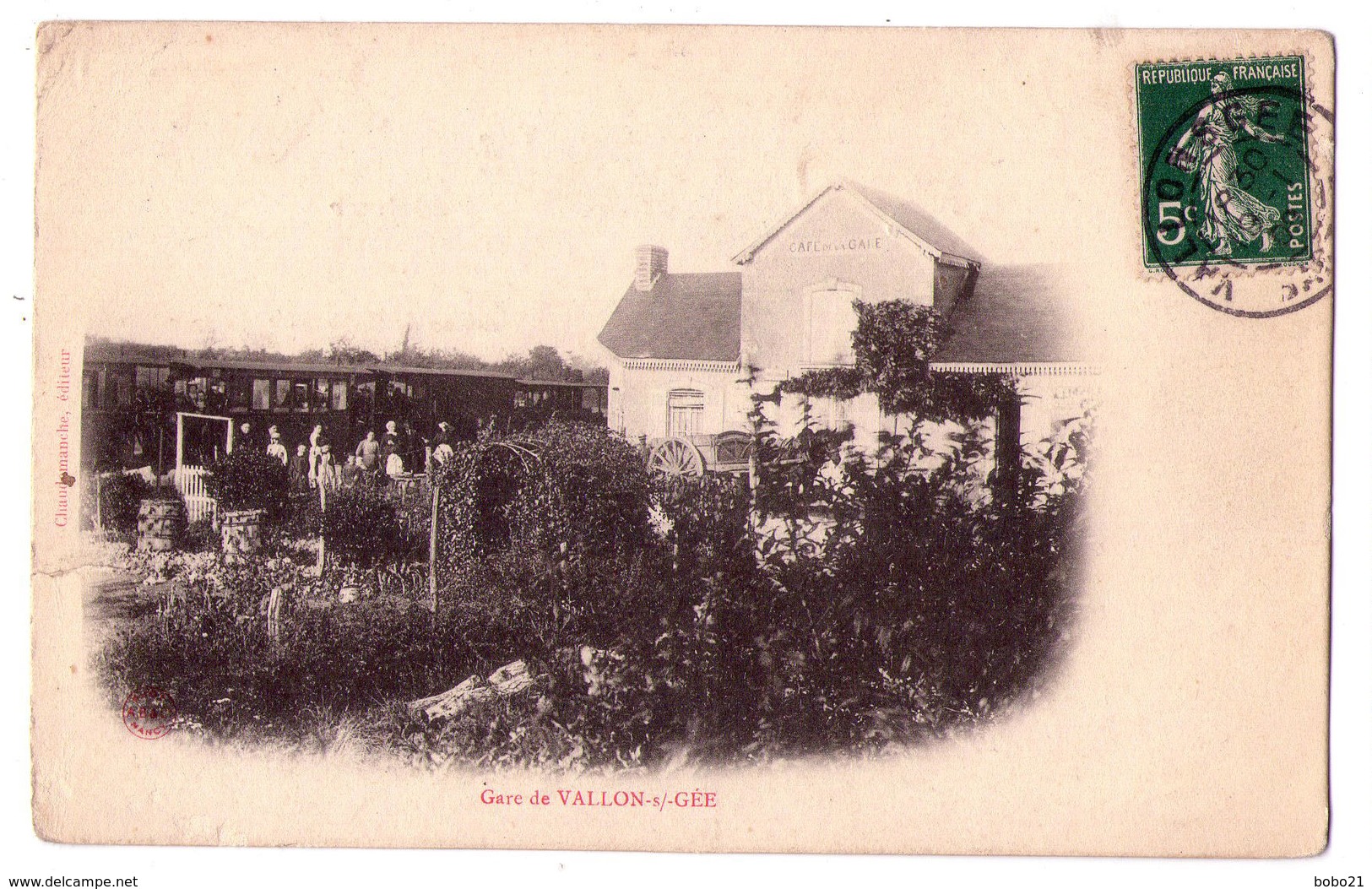 2612 - Vallon Sur Gée ( 72 ) - Gare De Vallon Sur Gée - - Autres & Non Classés