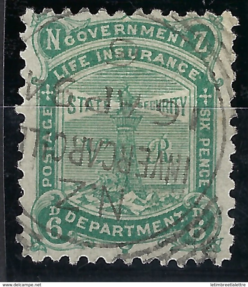 Nouvelle Zélande - Service - N° 10 - Oblitéré - Dienstmarken