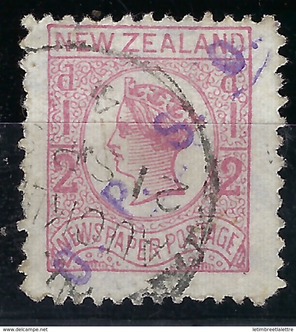 Nouvelle Zélande - Service - N° 12 - Oblitéré - RARE - Officials