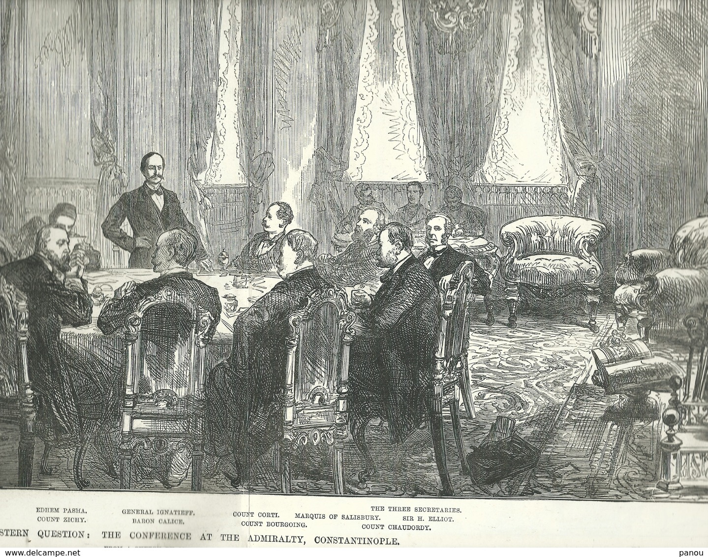 THE ILLUSTRATED LONDON NEWS N.1956 JANUARY 6, 1877. ENGRAVINGS CONSTANTINOPLE TURKEY SOUTH CAROLINA BROOKLYN - Other & Unclassified