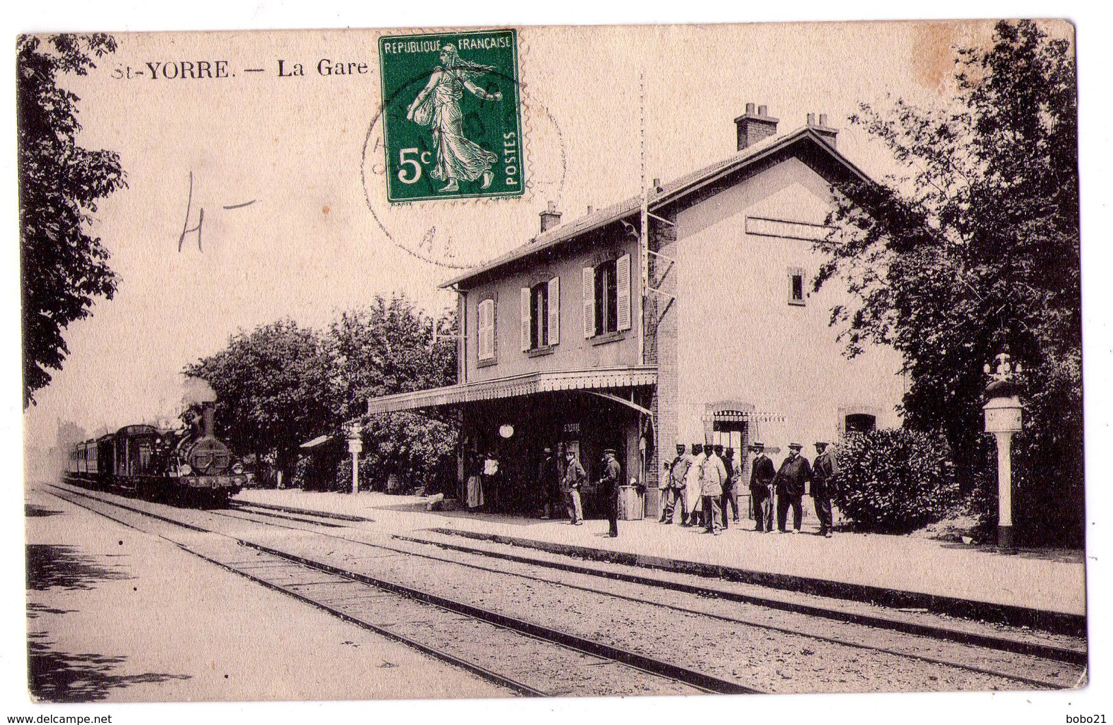 2618 - Saint-Yorre ( 03 ) - La Gare - - Autres & Non Classés