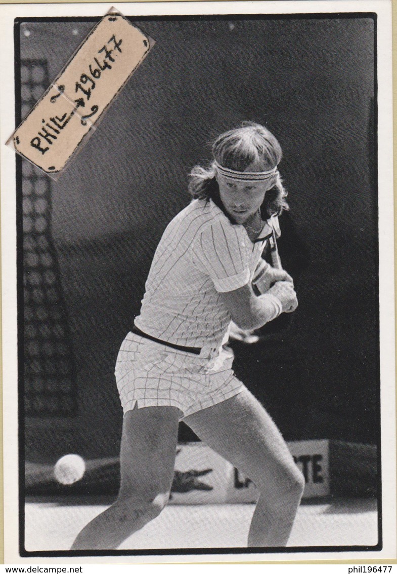 Borg - Cpm / Roland Garros Juin 1978. - Sportifs