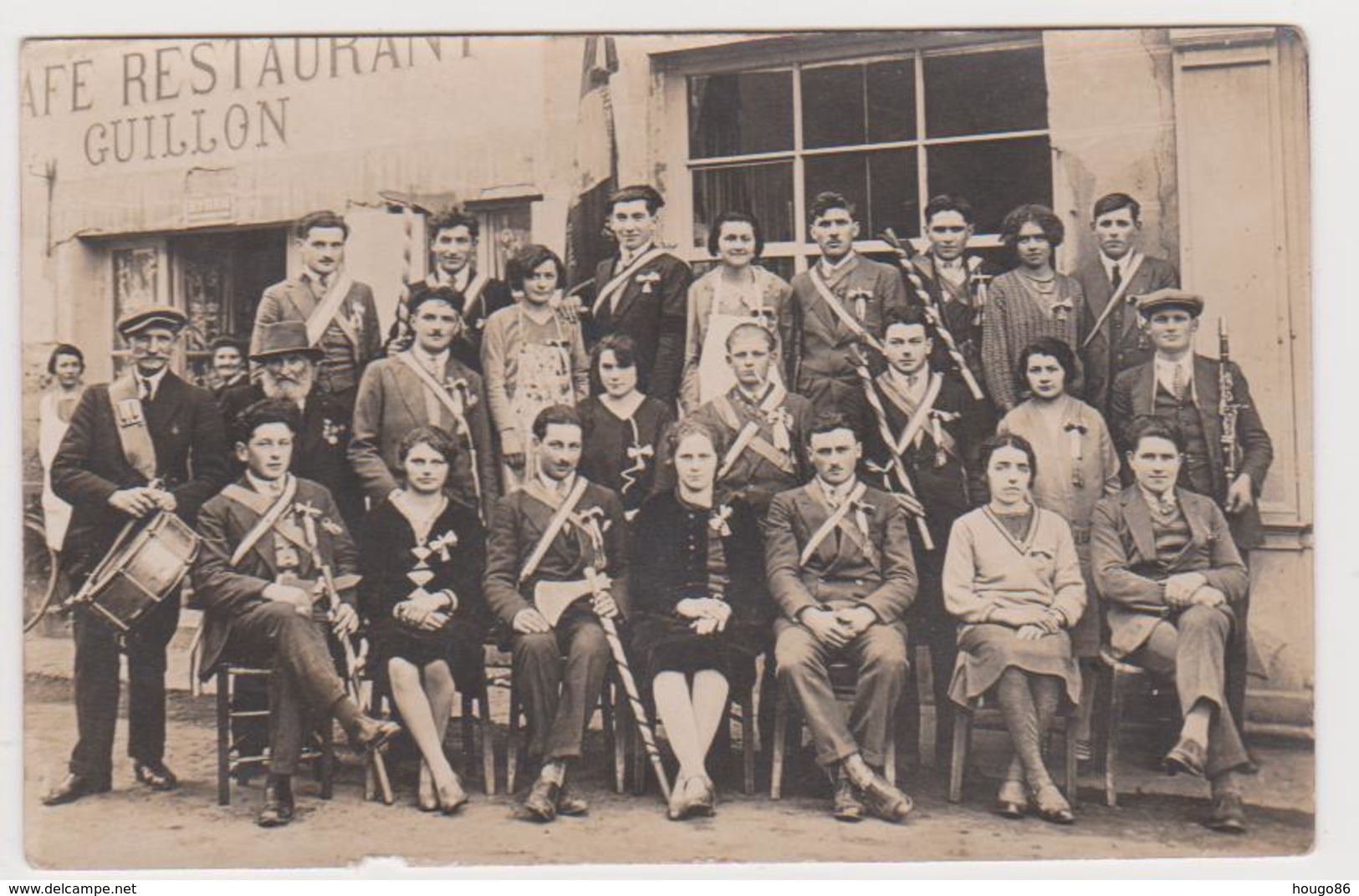 Saint Didier Sur Chalaronne, Carte-photo Conscrits 1931 - Non Classés