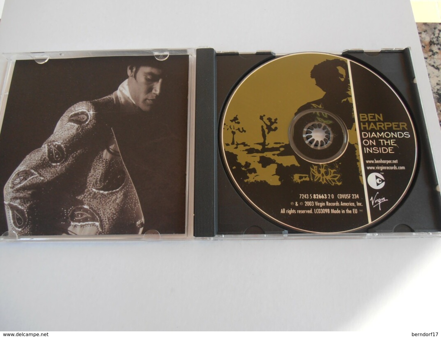 Ben Harper - Diamonds On The Inside - CD - Hard Rock & Metal