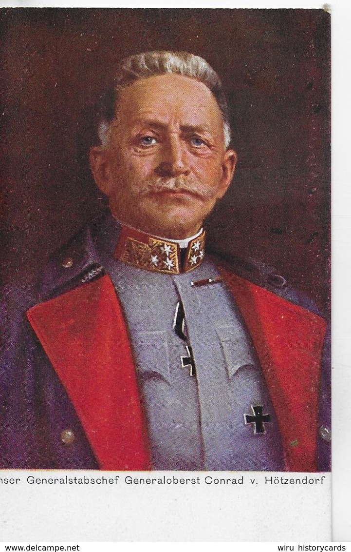 AK 0041  Generalstabschef Generaloberst Conrad V. Hötzendorf - Künstlerkarte Um 1910-20 - Hommes Politiques & Militaires