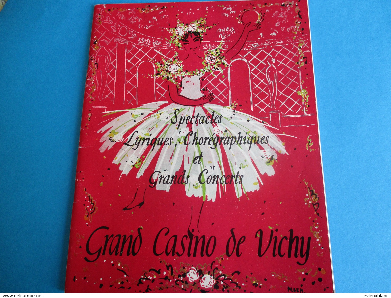 Théâtre Des Fleurs/Grand Casino De VICHY/Saison Artistique/L Daydé, J Rhodes, R Massard,M Lafon, Etc/ 1959    PROG179 - Programmes