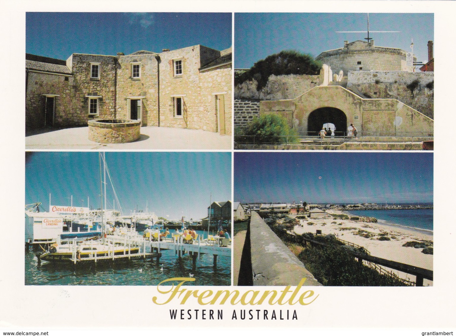 Fremantle - Gaol, Boat Harbour & Port Beach, Western Australia - Unused - Fremantle