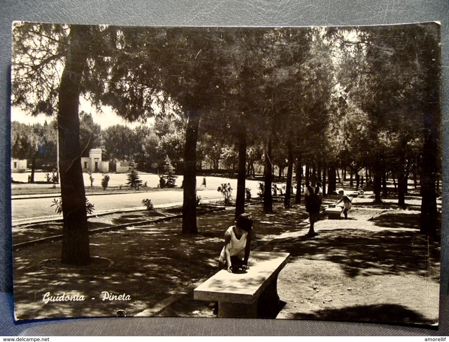 (FG.K55) GUIDONIA MONTECELIO - PINETA Animata (francobollo Rimosso) - ROMA - Guidonia Montecelio